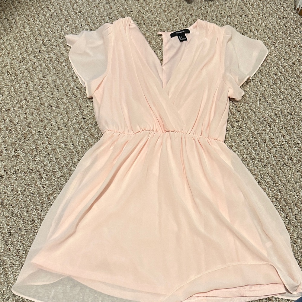 Forever 21 Pink Midi Dress